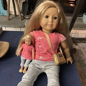 Isabelle American girl doll with Isabelle mini